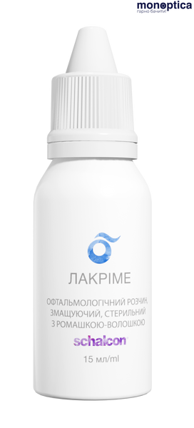 Краплі ЛАКРІМЕ "Ромашка & Волошка" 15 мл 00000009837 фото