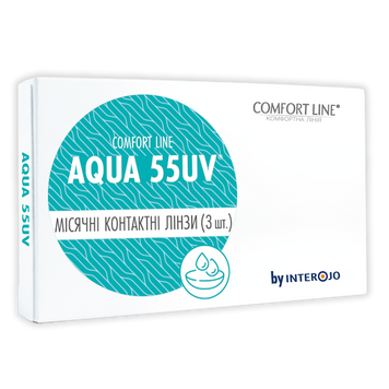 М'які контактні лінзи Aqua 55UV 00000009570 фото